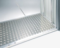 Biohort Alu-Bodenplatte für MiniGarage (Größe L)Zubehörbild