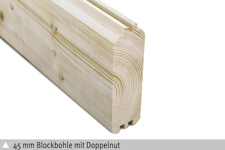 Skan Holz 45 mm Blockbohlenhaus St. Moritz 1 Bild