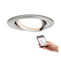 Paulmann Smart Home LED Einbauleuchte Nova Plus Coin schwenkbar