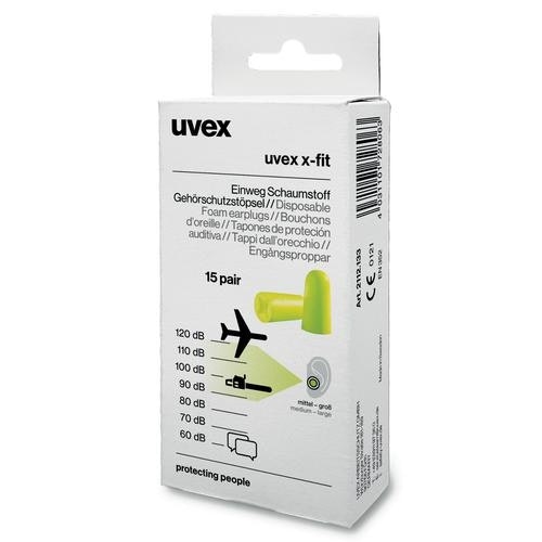 UVEX Gehörschutz RETAIL x-fit Minibox