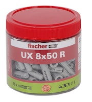 FISCHER Universaldübel UX 8x50 R (75 Stück)