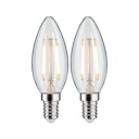 Vorschaubild Paulmann Leuchtmittel Filament Kerzen LED E14 2W 2er-Pack