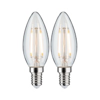 Paulmann Leuchtmittel Filament Kerzen LED E14 2W 2er-Pack