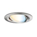 Paulmann LED Einbauleuchte  Smart Home Nova Plus Coin LED schwenkbar Eisen gebürstetBild