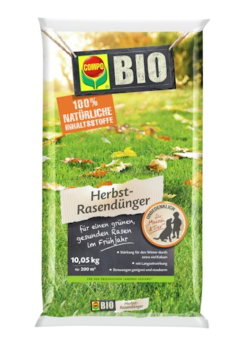 COMPO BIO Herbstrasen-Dünger 10,05kg für 200 qm Bild