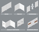 Vorschaubild BM Zaunserie Typ 249 Rhombus Alu Grundelement, 120 x 120 cm