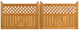 BM Serie Havanna Zauntor 300x110 cmZubehörbild