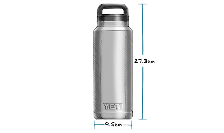 YETI Trinkflasche RAMBLER 36 oz. (1065 ml) - mit Chug-Verschluss Bild