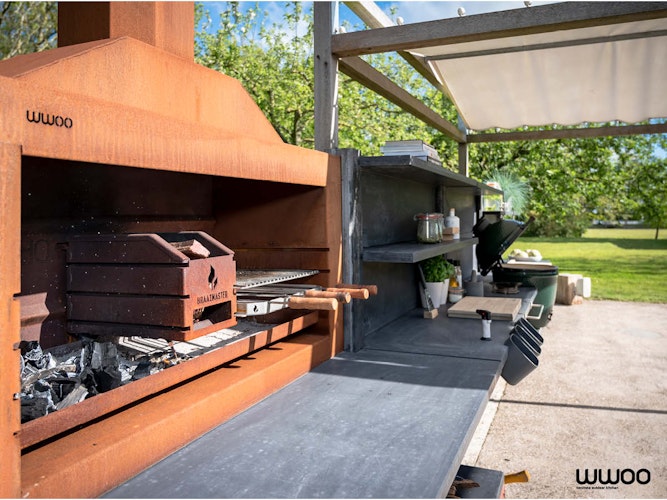 WWOO Braai Master aus CORTEN-Stahl