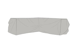 Brafab Schutzhülle für Loungesofa, T 86 x H 65 cm , Polyester / PVC