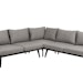 Brafab Lounge-Set VILLAC, Aluminium / Olefin (100 % Polypropylen) Schwarz/BeigeBild