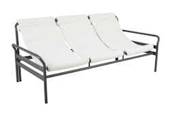 Brafab 3-Sitzer Sofa SLING, Aluminium / Olefin (100 % Polypropylen)
