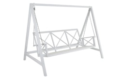 Brafab Gartenschaukel SOTTENVILLE, Aluminium Weiß