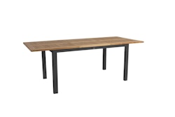 Brafab Ausziehtisch LYON, Aluminium / Teak, verschiedene Farben und Größen