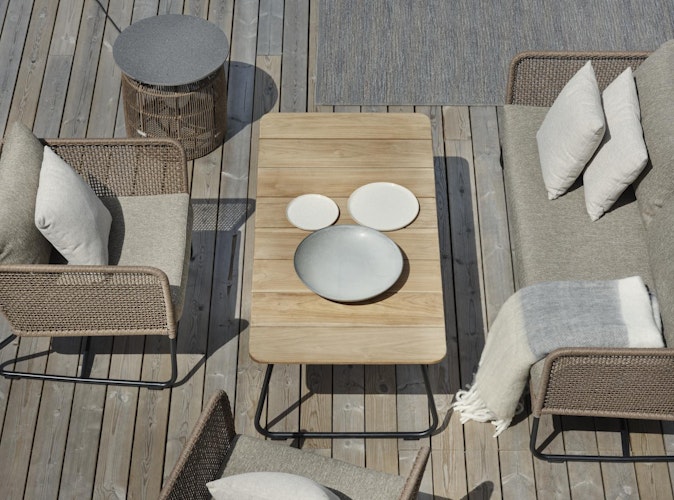 Brafab Dekokissen NIMY 40 x 60 cm, Olefin (100 % Polypropylen) Bistro Brown - Abverkauf 