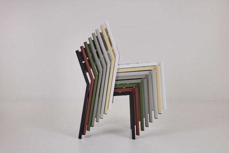 Brafab Stapelstuhl DELIA, Aluminium - Abverkauf 