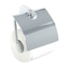Bravat WC- Papierhalter mit Deckel Metasoft - gedämpfte Absenkung, chromBild
