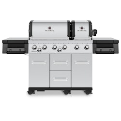 Broil King Imperial S 690 IR inkl. Abdeckhaube, Gussplatte & Wokeinsatz