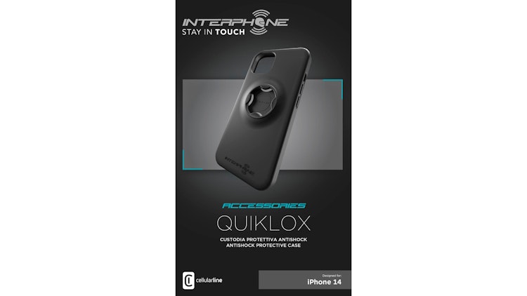Interphone Handycase Quiklox IPHONE 14 Pro Max schwarz