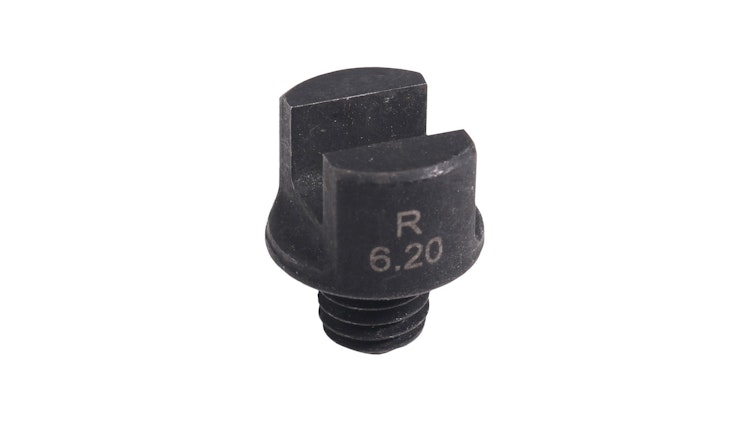 Bikeservice Speichenschlüssel zum Lösen, 6,2 mm, Stahl