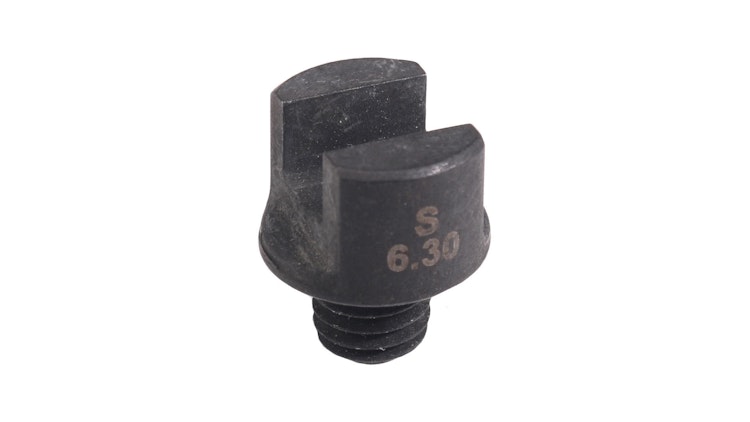 Bikeservice Speichenschlüssel zum Lösen, 6,3 mm, Stahl