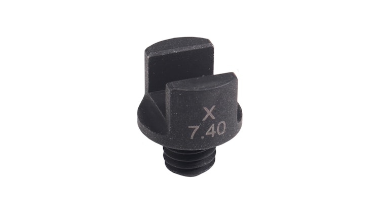 Bikeservice Speichenschlüssel zum Lösen, 7,4 mm, Stahl