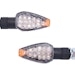 Spec-X LED-Blinker Tips Schwarz 20 mm Lang PaarBild