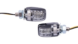 Spec-X LED-Blinker Schwarz E-Short II Paar