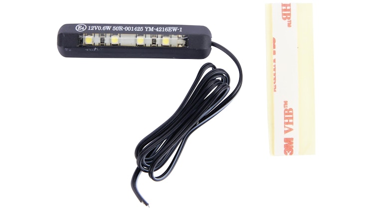 Spec-X LED-Kennzeichenleuchte Schwarz