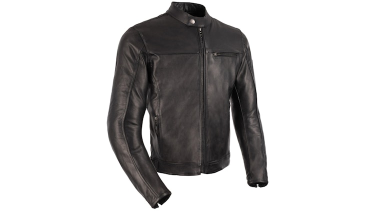  Oxford Walton 2.0 Lederjacke, schwarz, Gr. 4XL Herren 