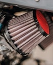 Vorschaubild DNA Leather Top Sportfilter Ø 51 Rot für BMW R65, R75, R80, R90 und R100