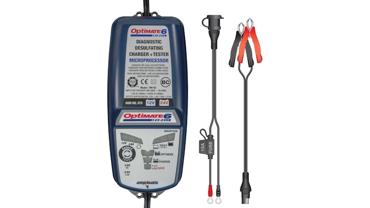 Tecmate Batterieladegerät Optimate 6 12V-24V