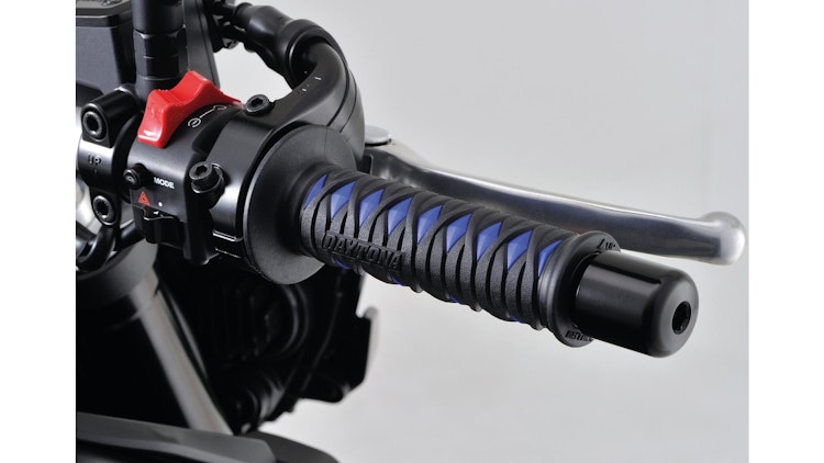 Daytona Griffgummi Katana schwarz / blau