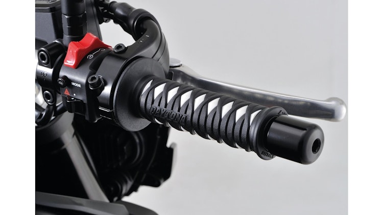 Daytona Griffgummi Katana schwarz / weiß