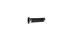 Progrip Griffgummi 862 Schwarz / Chrom Paar Ø22/25mm Länge 140mm