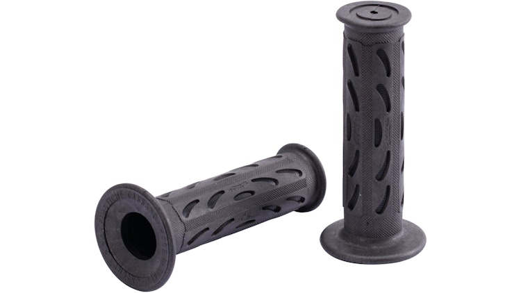 Progrip Griffgummi 724 Schwarz Geschlossen Paar Ø22/25mm Länge 122mm