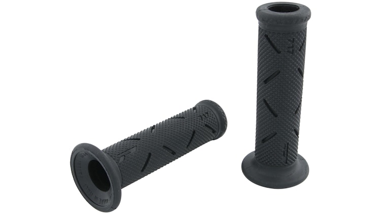 Progrip Griffgummi 716 Schwarz Offen Paar Ø22/25mm Länge 125mm