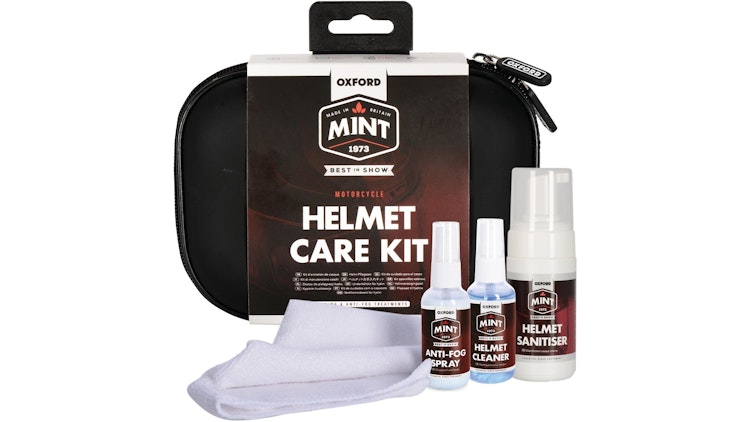 Oxford Helmpflege-Set Mint