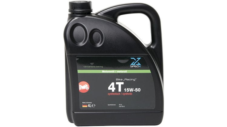 Spec-X Motoröl Bike 4T Racing 4 Liter 15W-50 Synthetisch