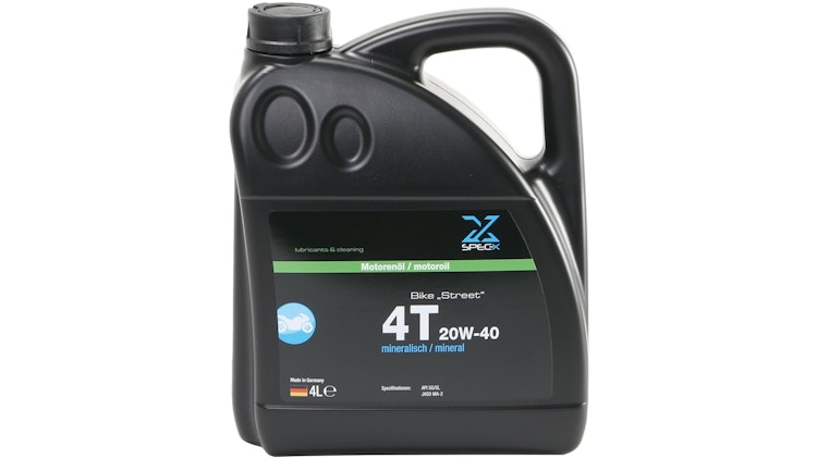 Spec-X Motoröl Bike 4T Street 4 Liter 20W-40 Mineralisch