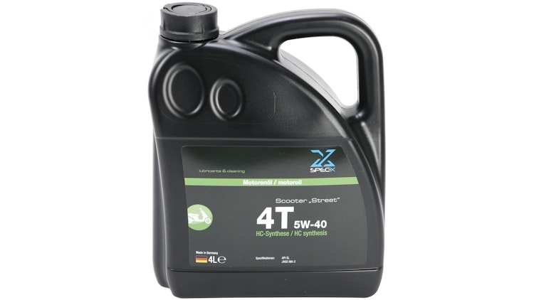 Spec-X Motoröl Scooter 4T Street 4 Liter 5W-40 HC-Synthese