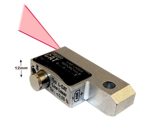 Profi Products Kettenfluchtmessgerät CAT Laser Linienlaser