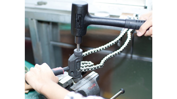 Bikeservice Kettentrenn- und Nietwerkzeugsatz 15-teilig