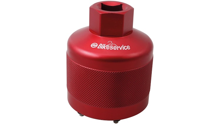 Bikeservice Gabelkappenschlüssel 46 mm, für MARZOCCHI Gabel, 6-Zapfen