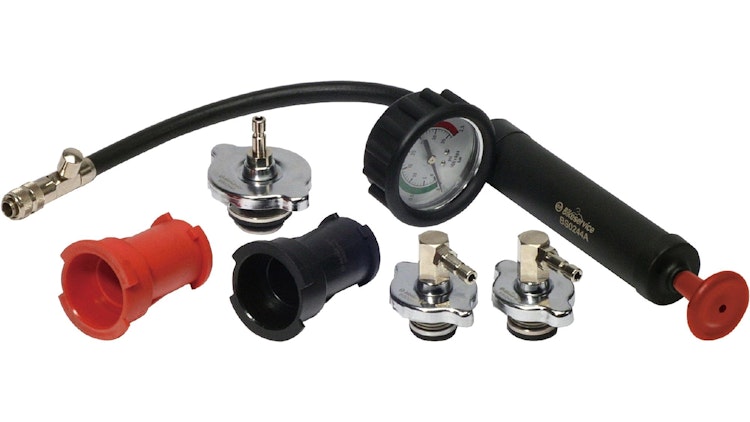 Bikeservice Kühlersystemtester 6-teilig