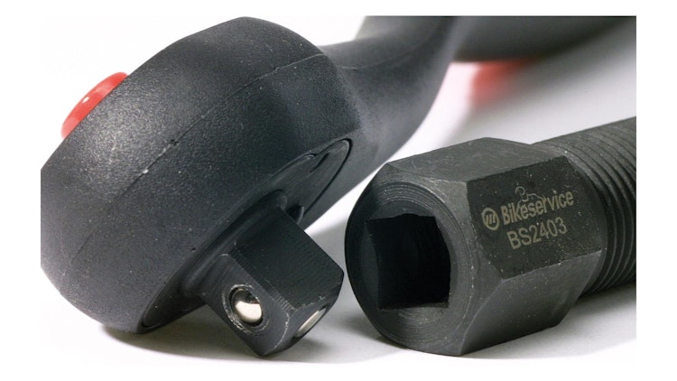 Bikeservice Polradabzieher M18 x 1,5 mm, Außengewinde, Rechtsgewinde