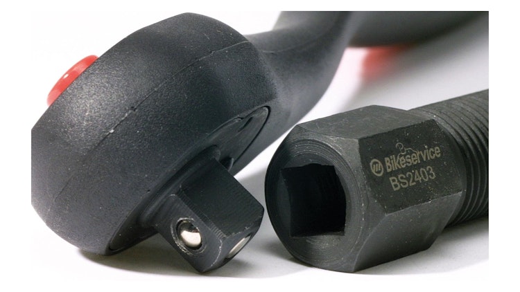 Bikeservice Polradabzieher M20 x 1,5 mm, Außengewinde, Rechtsgewinde
