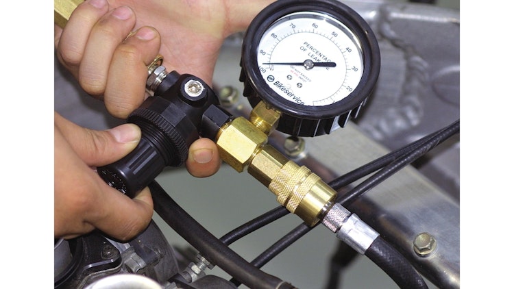 Bikeservice Druckverlusttester