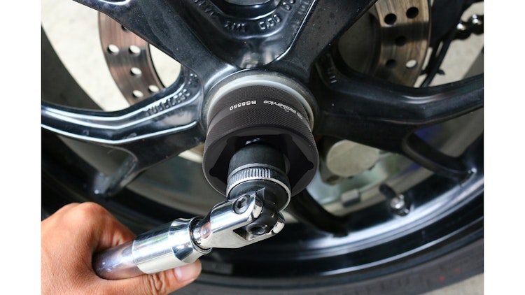 Bikeservice Steckschlüsseleinsatz Ducati 41/46 mm, 6-kant