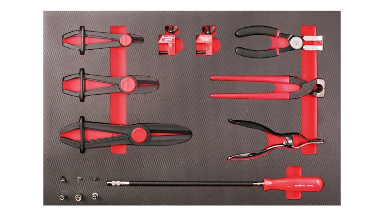 Bikeservice Moduleinlage Schlauch 15-teilig